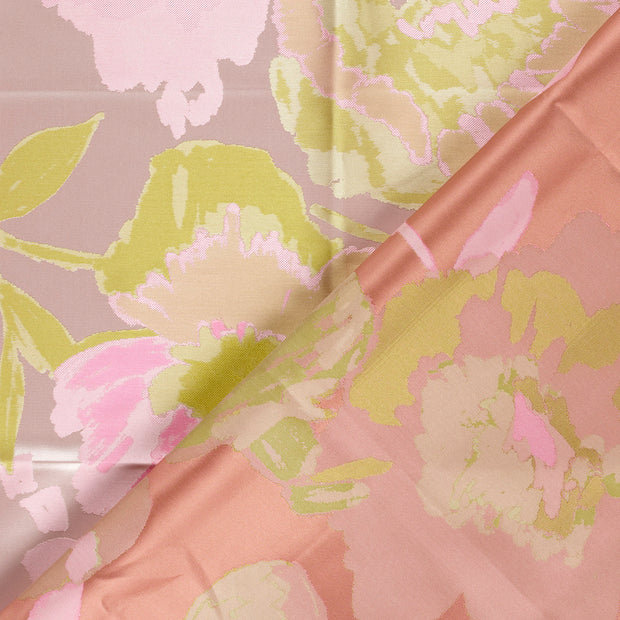 Jacquard tela Flores teñido con hilo 