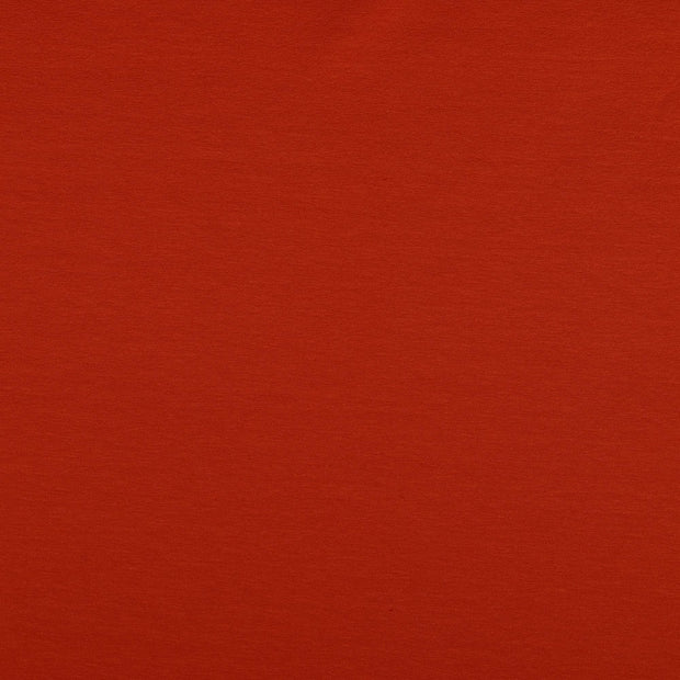 Jersey fabric Unicolour Brique