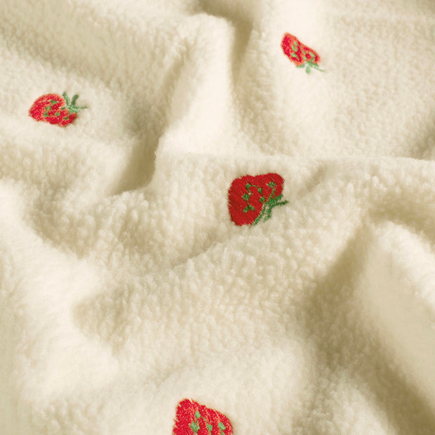 Teddy fabric Off White