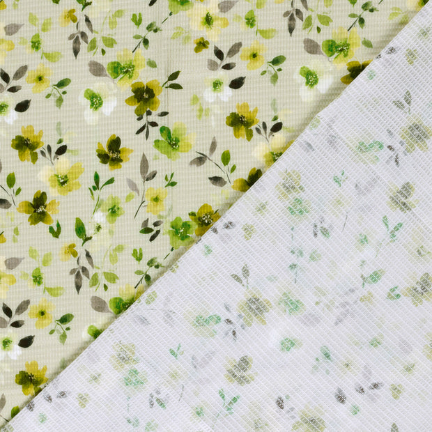 Waffle piqué fabric  
