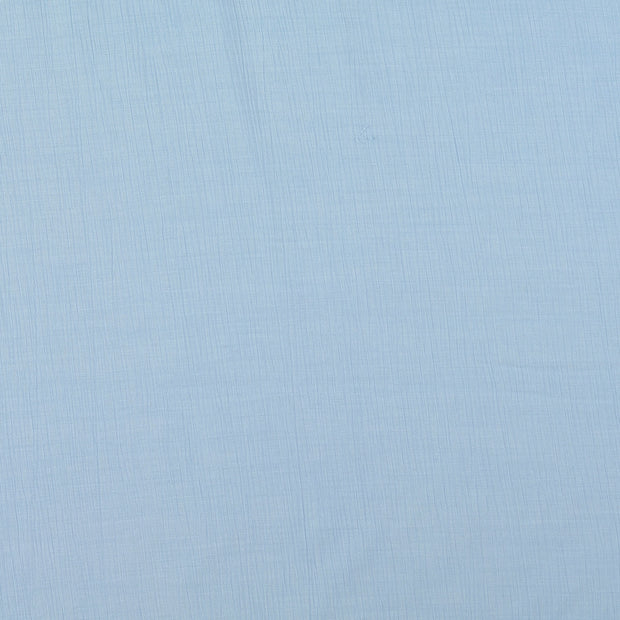 Viscose Poplin fabric Unicolour Light Blue