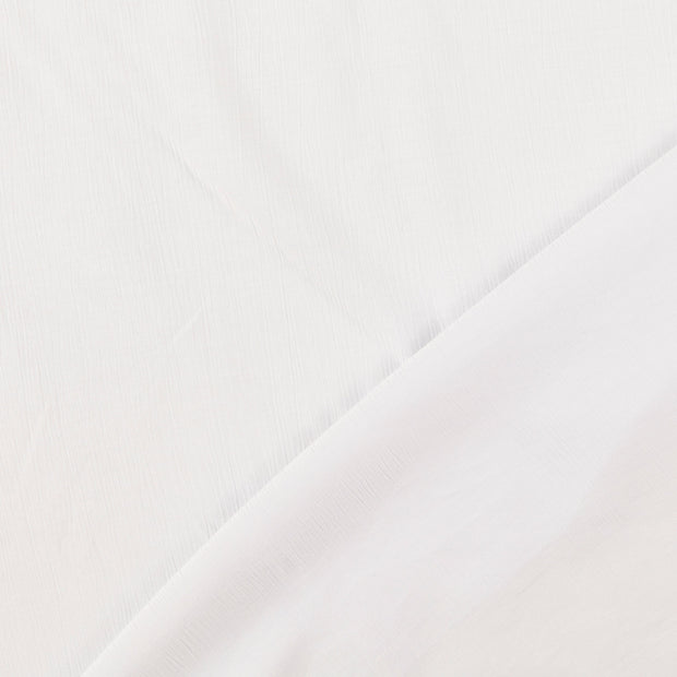 Viscose Poplin fabric White crushed 