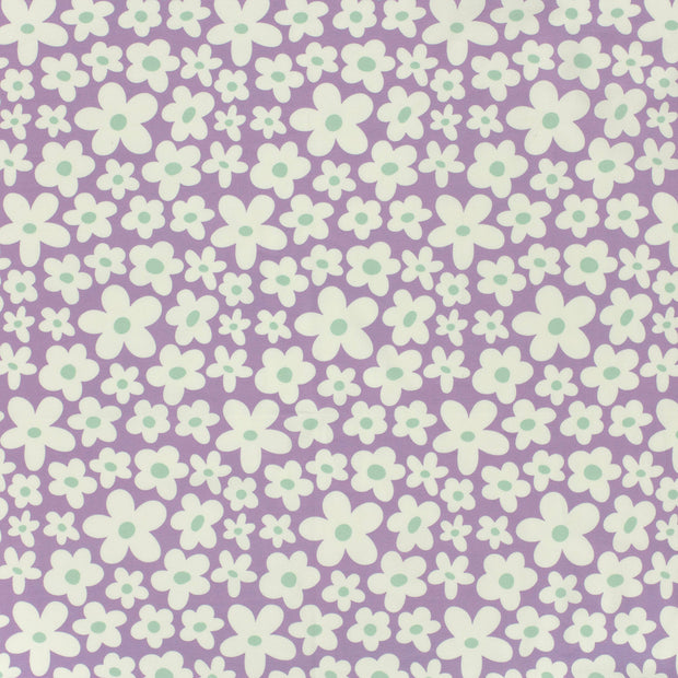 Jersey fabric Lavender soft 