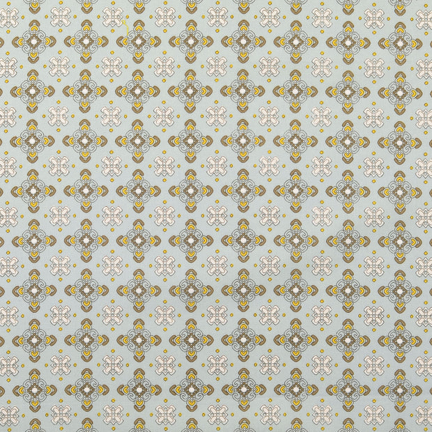Cretonne fabric Ornaments Sky Blue