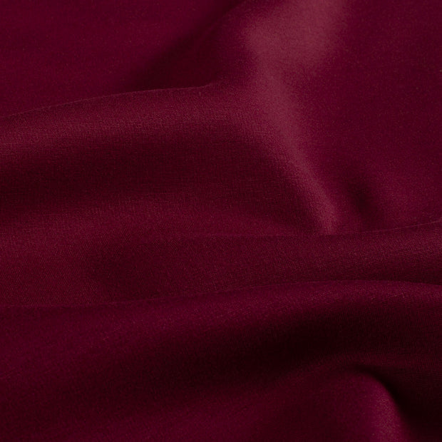Rib Jersey fabric Unicolour Bordeaux