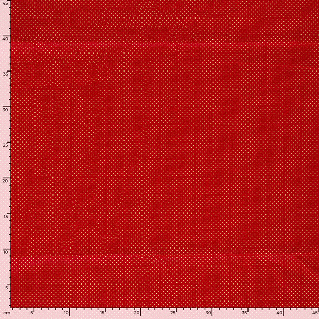  fabric Dots Red