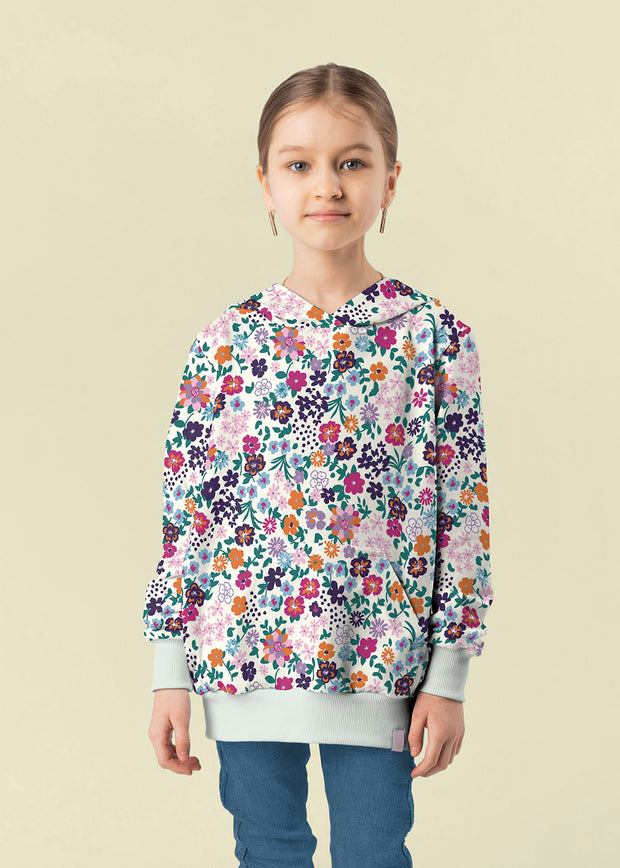 French Terry fabric Off White matte 