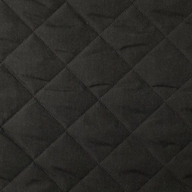 Teddy fabric Unicolour Black
