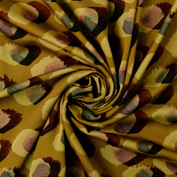 Viscose Satin fabric Beige 