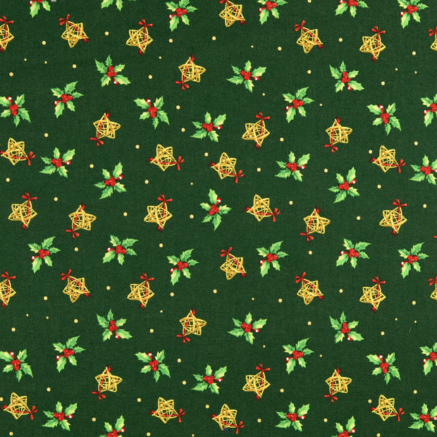  fabric Christmas Green