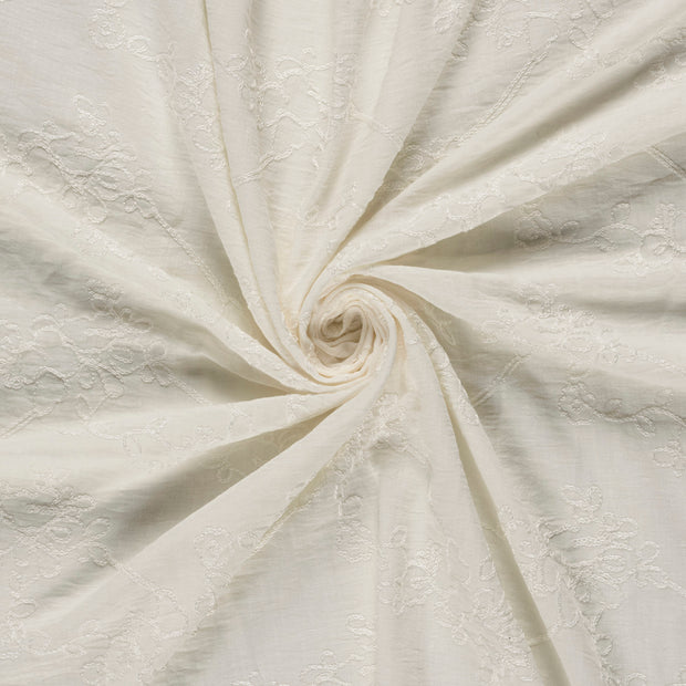 Woven Polyester fabric Off White 