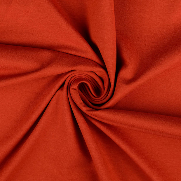 Jersey fabric Brique 