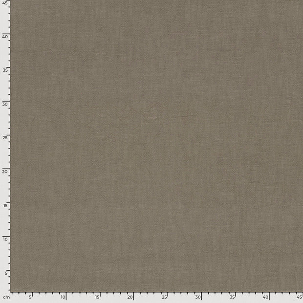 Lin tissu Unicolore Vert Olive
