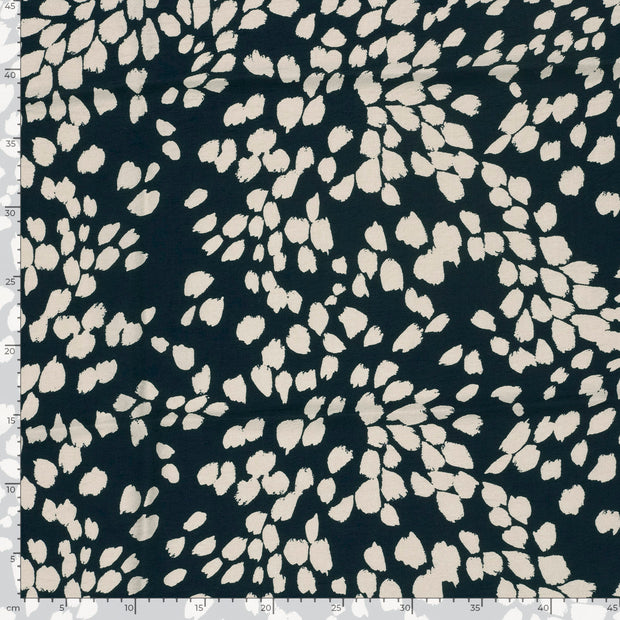 Viscose Nylon Crepe fabric Flowers 