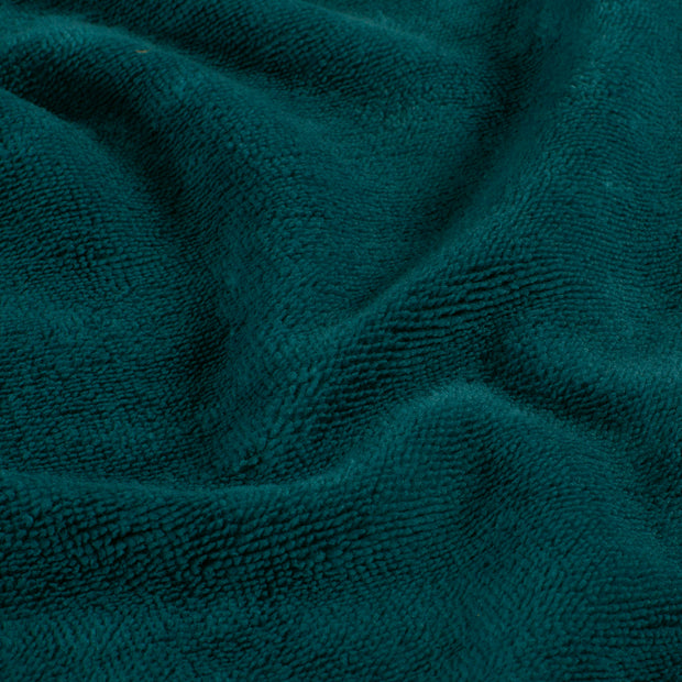 Bamboo Fleece fabric Unicolour Petrol