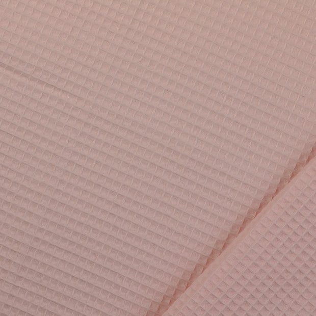 Waffle piqué fabric Unicolour 