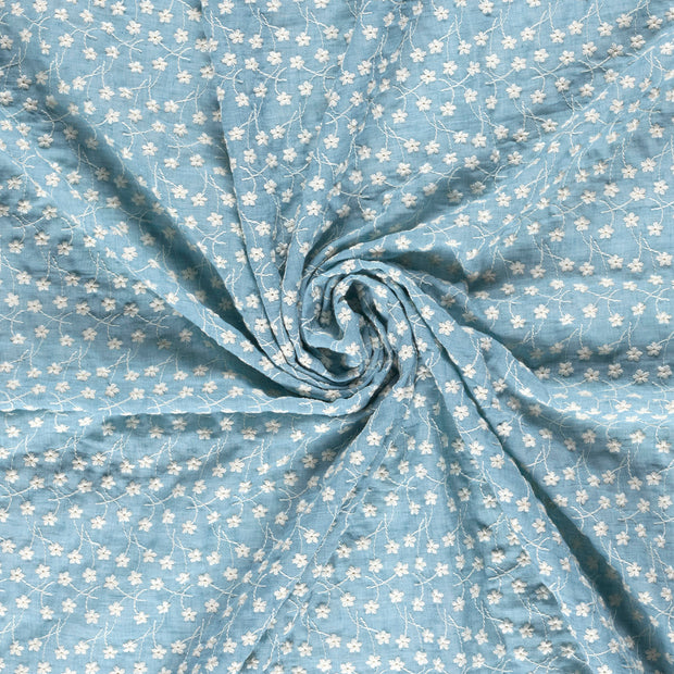 Lace fabric Sky Blue 