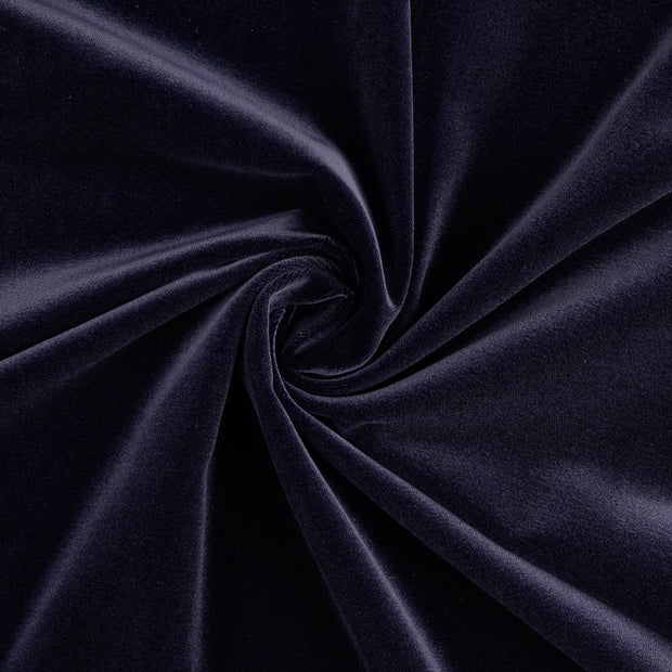 Velours fabric Navy 