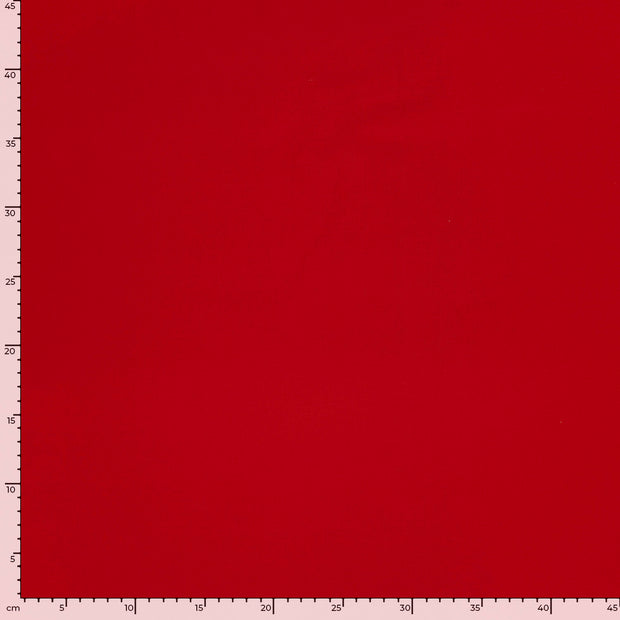 Cretonne Premium fabric Unicolour Red