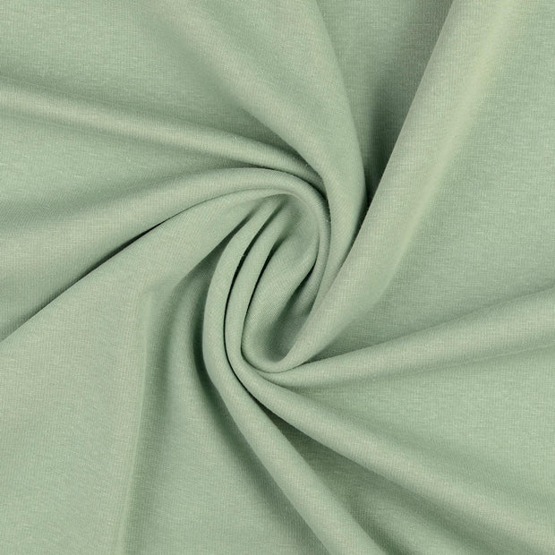 Alphen Fleece fabric Dark Mint brushed 