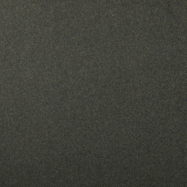 Wool Boucle fabric Unicolour Olive Green