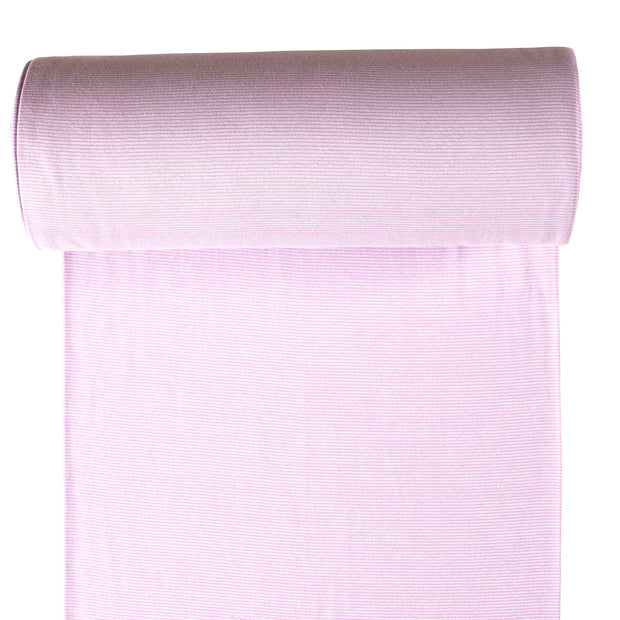 Cuff Material Yarn Dyed fabric Lila matte 