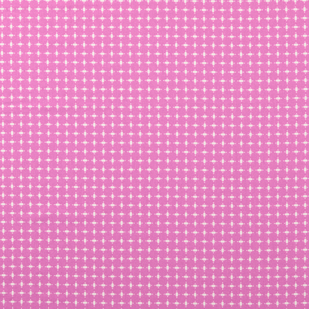 Cretonne fabric Dots Pink