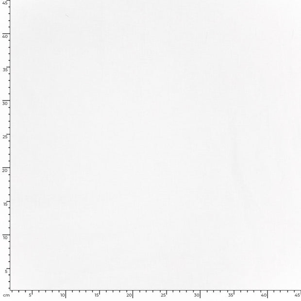 Cretonne Premium fabric Unicolour Optical White