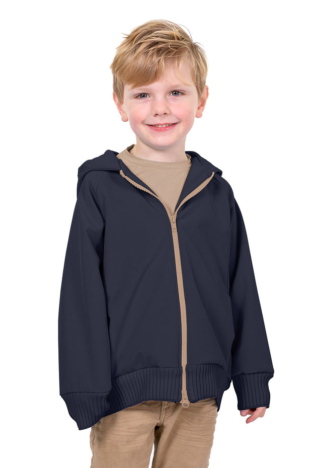 Softshell fabrik Uni Marine
