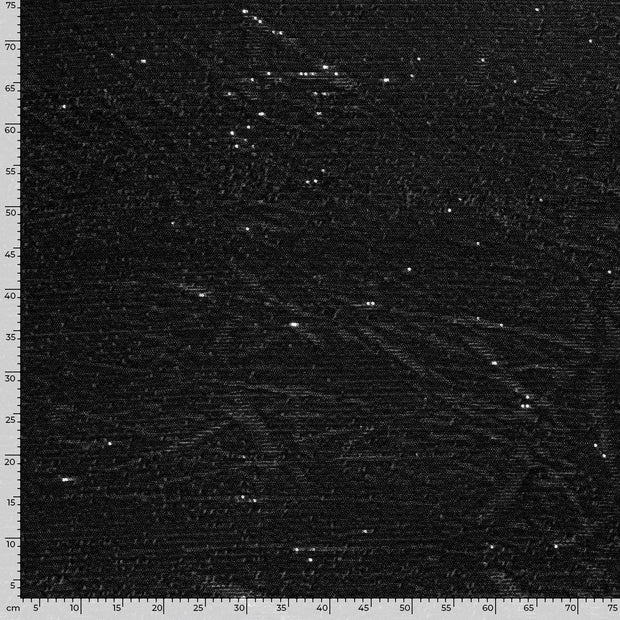 Mesh fabric Unicolour Black