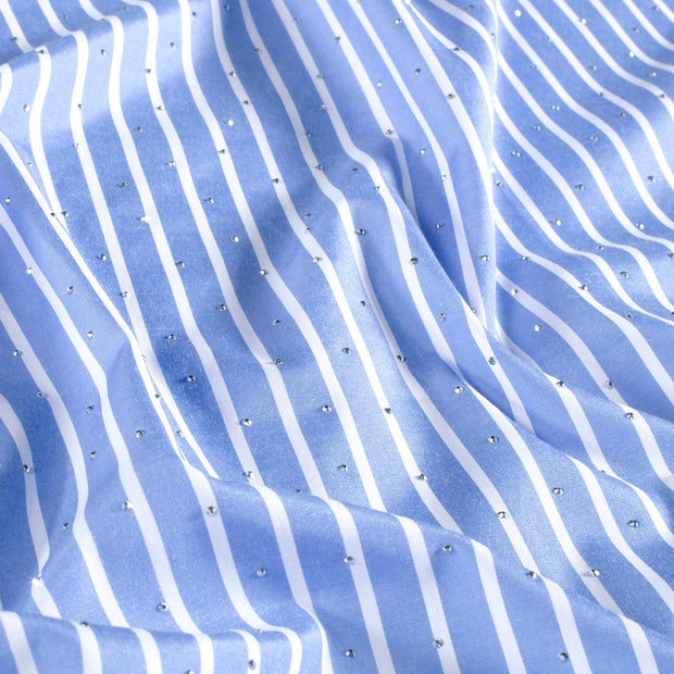  fabric Stripes Steel Blue