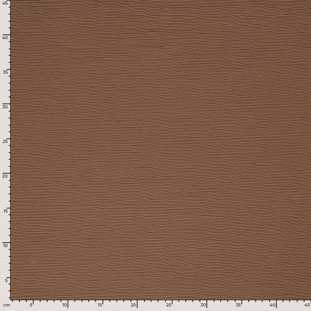 Knitted fabric Unicolour Camel