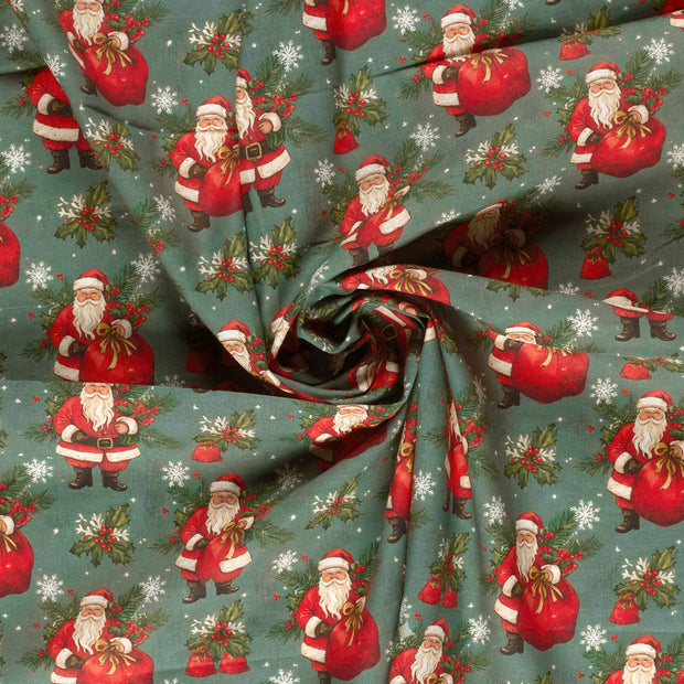 Cotton Poplin fabric digital printed 