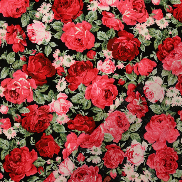  tela Rosas estampado 