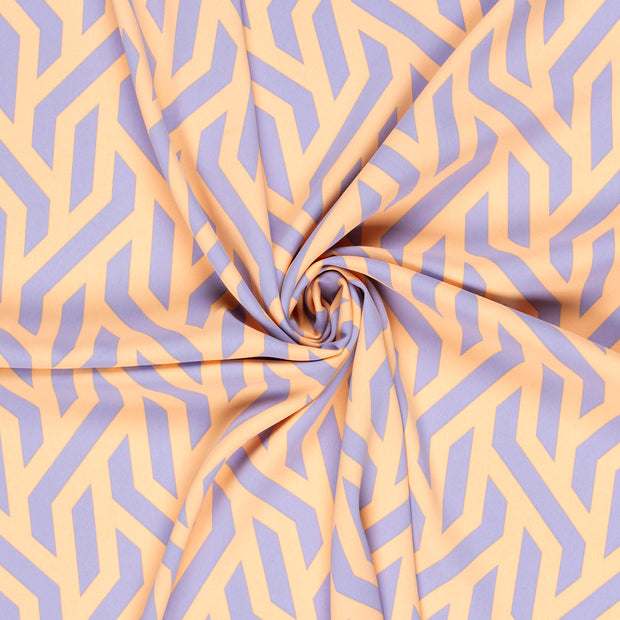 Twill Stretch fabric Salmon 