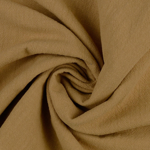 Cotton Poplin fabric Beige 