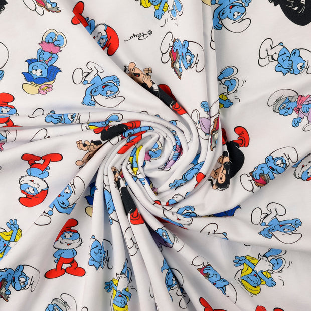 Jersey fabric White 