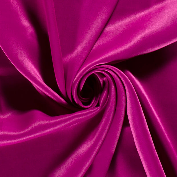 Viscose Satin fabric Unicolour Lila