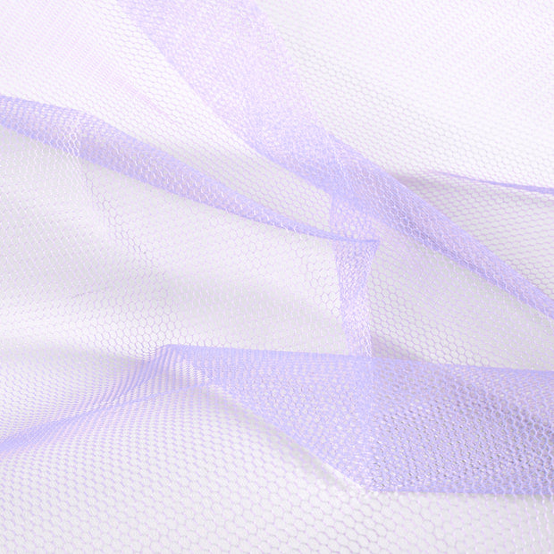 Tulle fabric Unicolour Lila