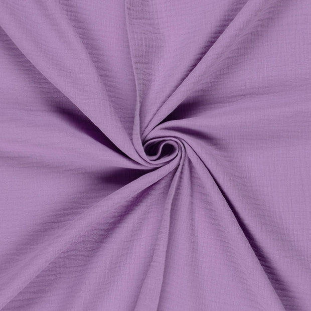 Muslin fabric Lila 