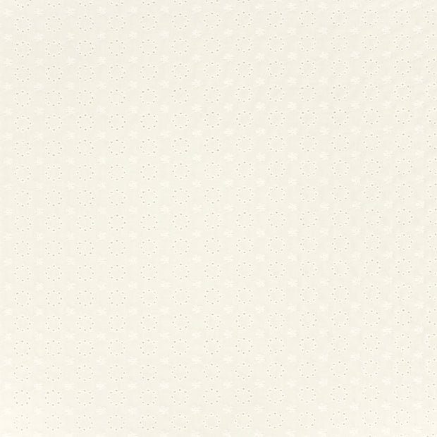 Cotton Poplin fabric Off White matte 