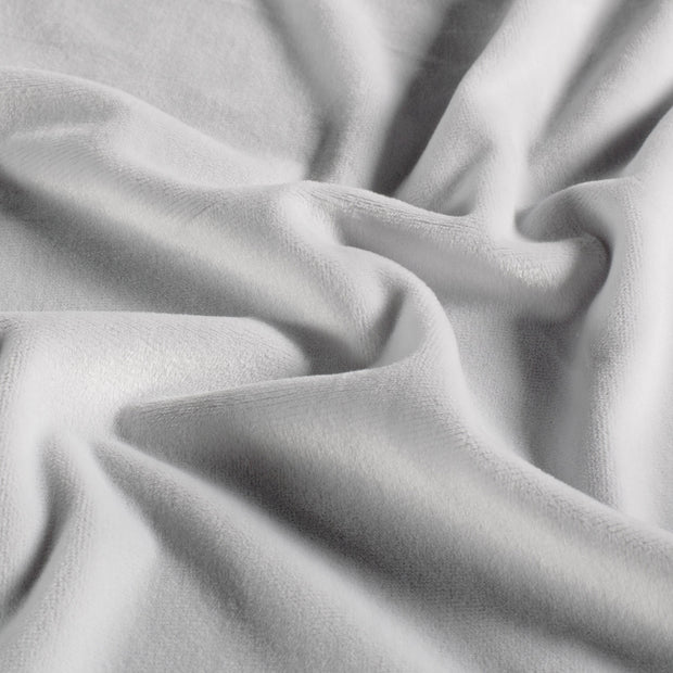 Supersoft Velvet fabric Unicolour Grey