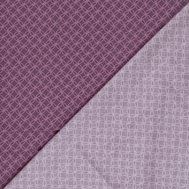 Popeline de Coton tissu motifs géométriques imprimé numérique 