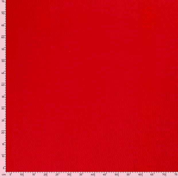 Viscose Bubble fabrik Abstrakt Rot