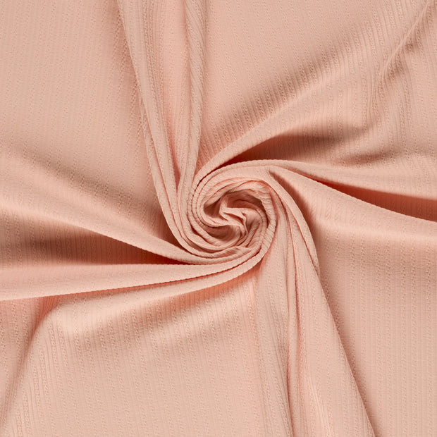 Ajour stof Licht roze 