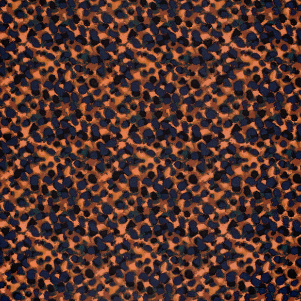 Viscose Vortex Jersey fabric Coral matte 