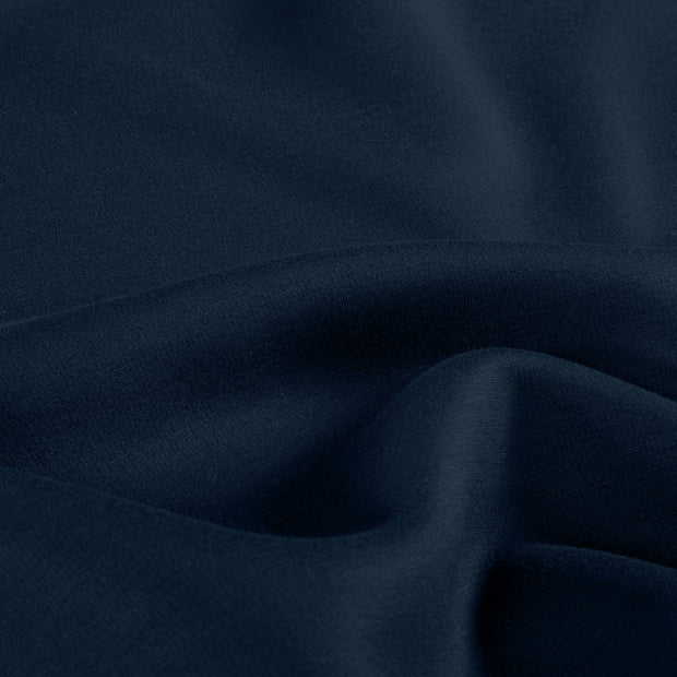 Rib Jersey fabric Unicolour Navy
