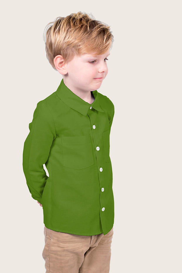 Viscose Poplin fabric Unicolour Green