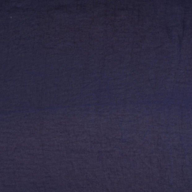 Satin fabric Unicolour Navy
