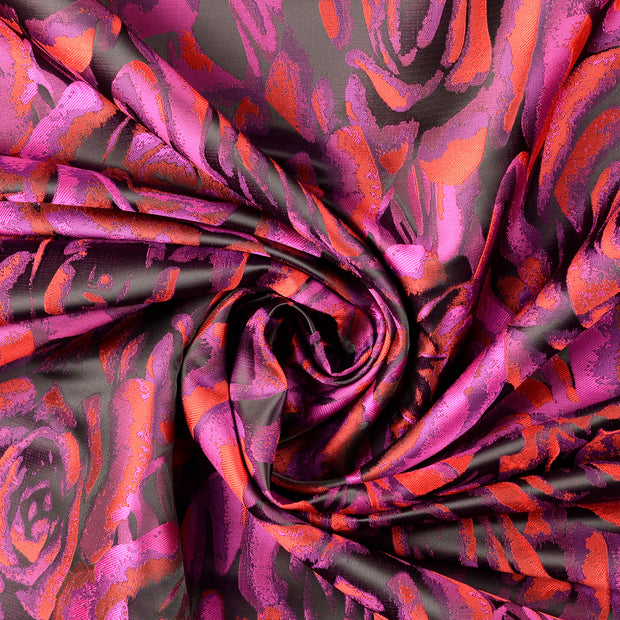 Jacquard fabrik Rosa 